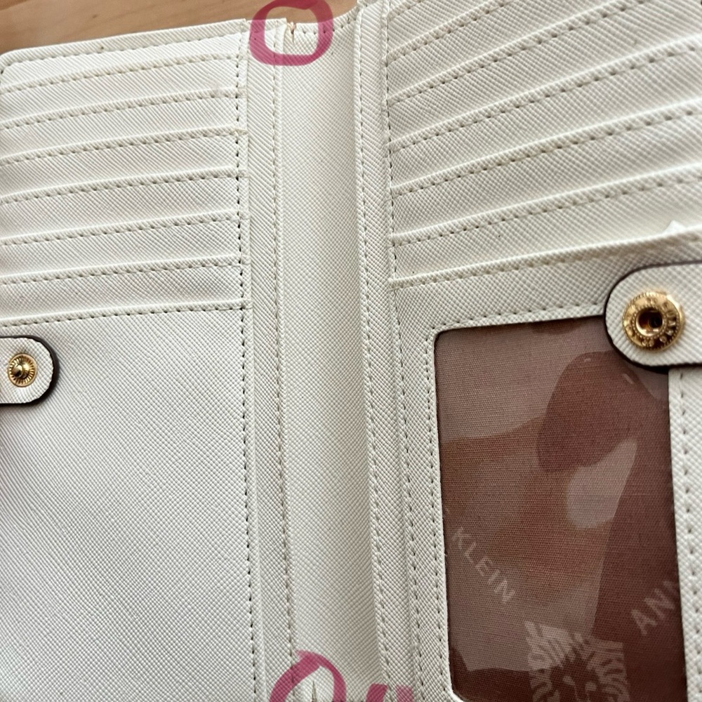 Anne Klein Muted Multicolor Patterned Wallet - image 5